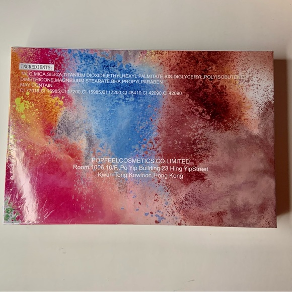 Popfeel EYES Eyeshadow Palette 40 Vibrant Color Sealed In Plastic New In Box NIB - Picture 4 of 16